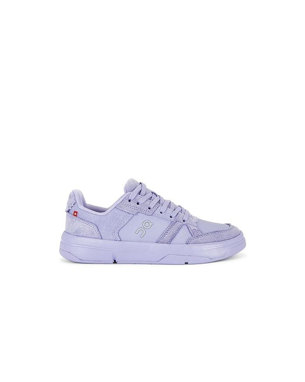 On Shoes Purple The Roger Clubhouse Ace Sneaker