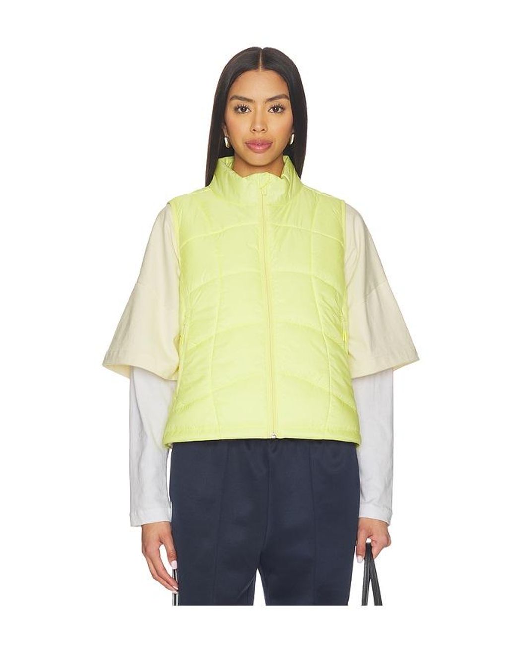 Halfdays Yellow Claude Insulated Vest