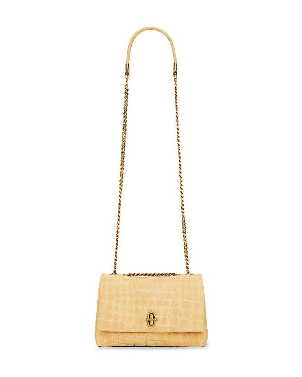 Marc Jacobs Natural The Slim Dual Chain Shoulder
