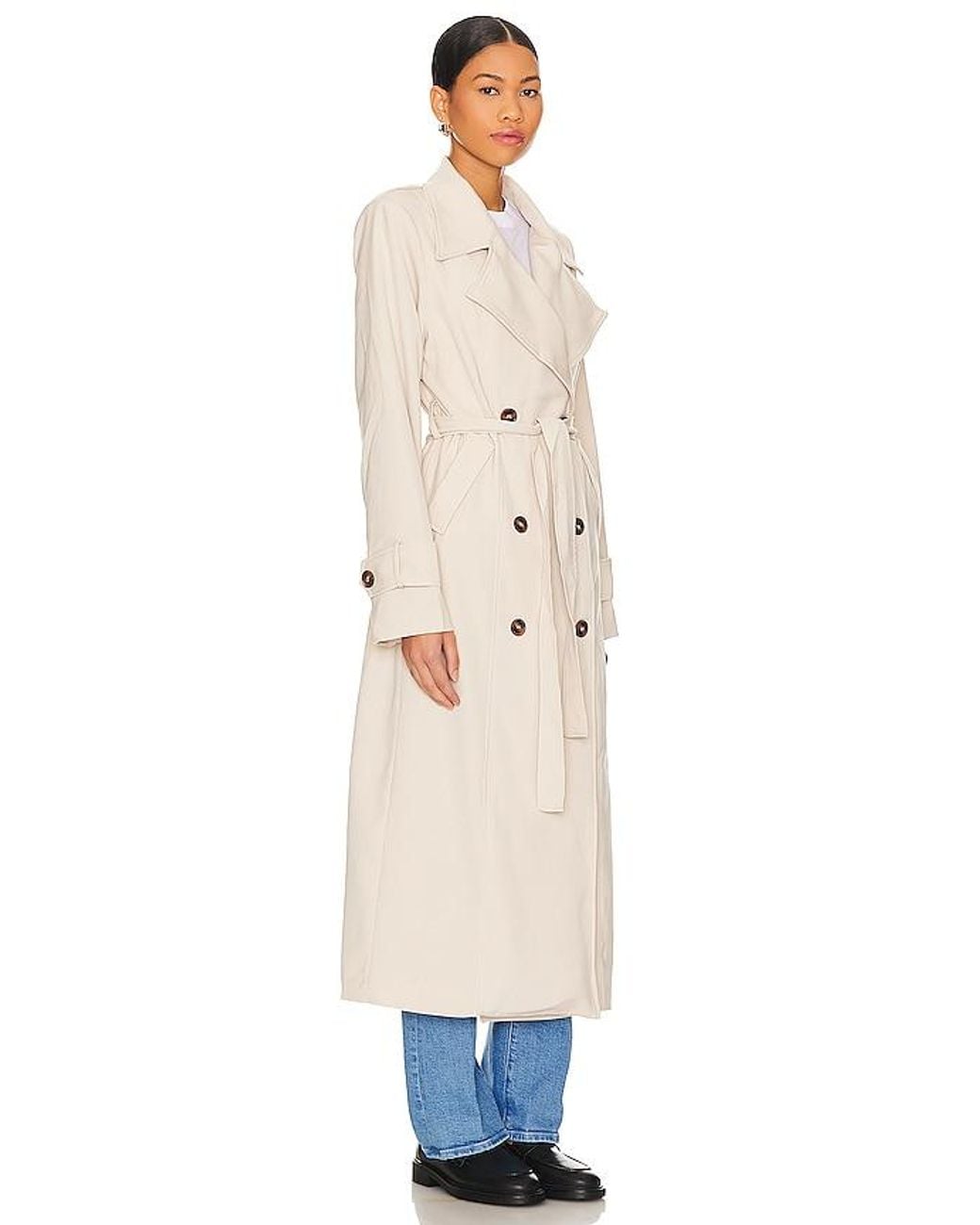 SNDY'S Blue Myka Trench Coat