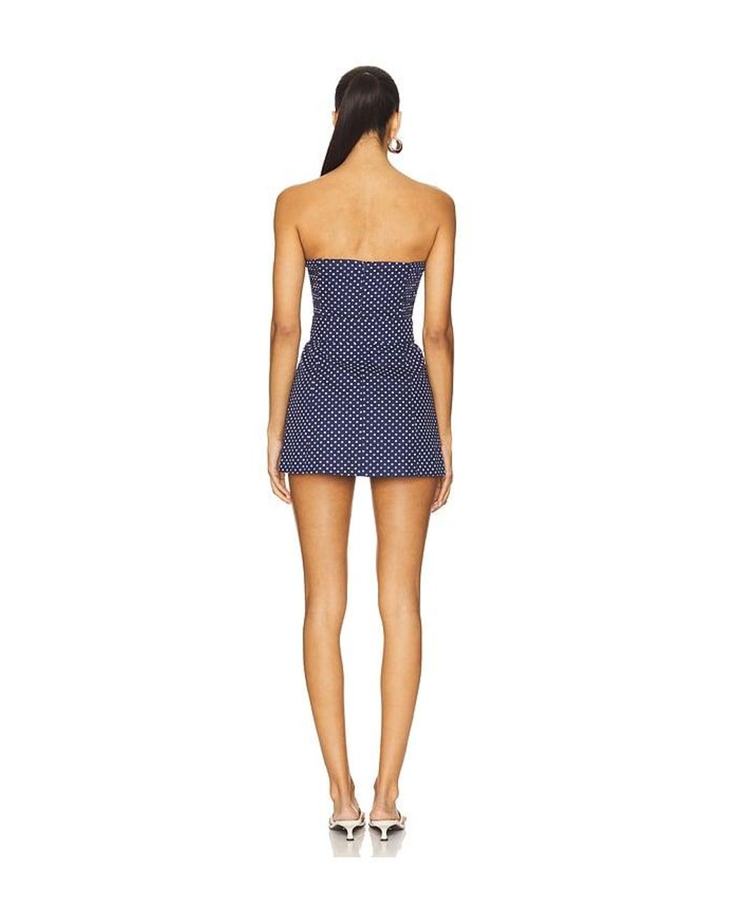 Amanda Uprichard Blue X Revolve Fae Romper