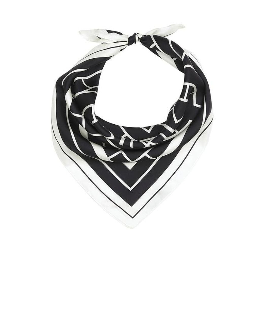 Anine Bing Black York Scarf