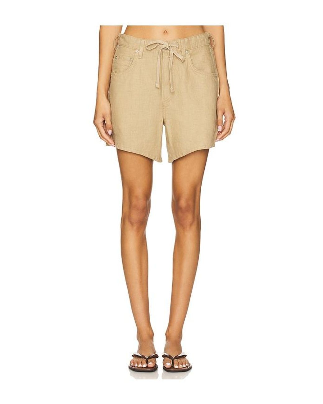 Citizens of Humanity Natural Brynn Drawstring Short
