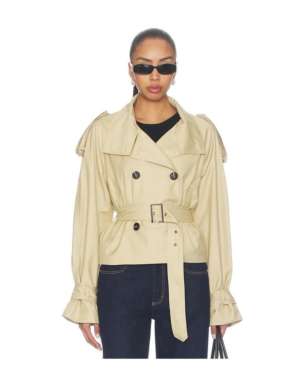 ALL THE WAYS Natural Racine Trench Jacket