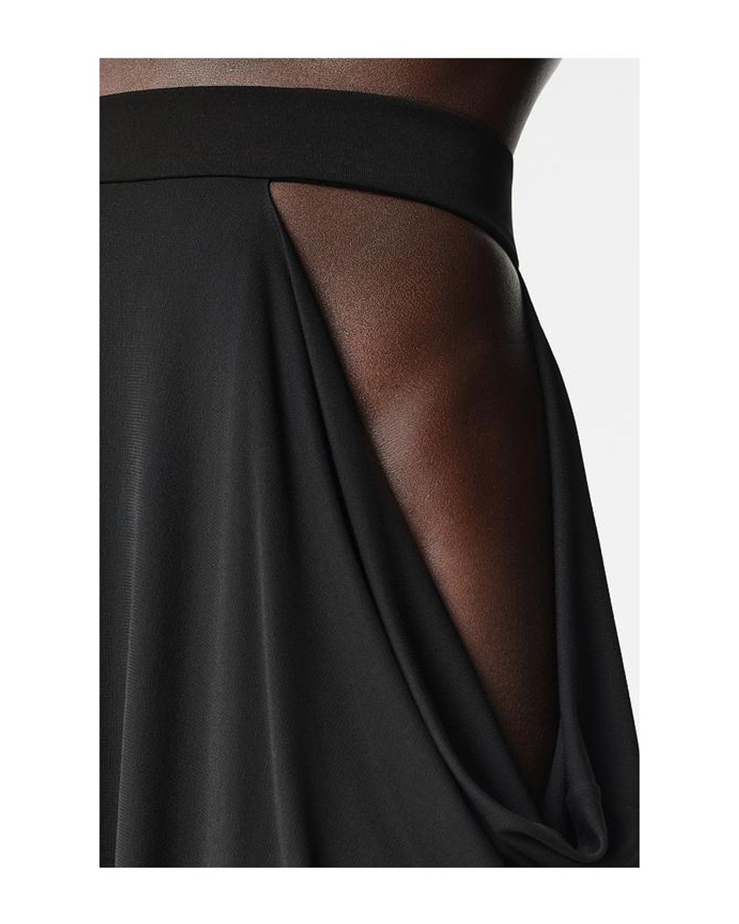 REVOLVE LOS ANGELES Black Aubin Maxi Skirt