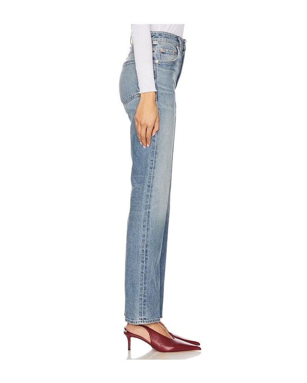 Citizens of Humanity Blue Zurie Straight Jeans