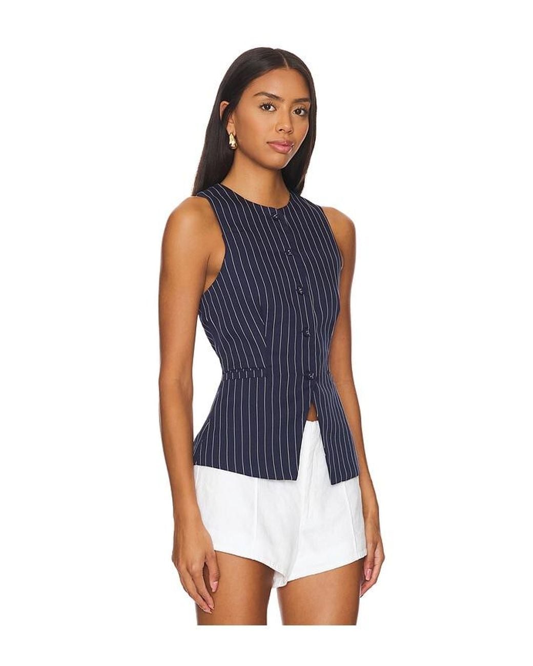 ALL THE WAYS Blue Jianna Vest