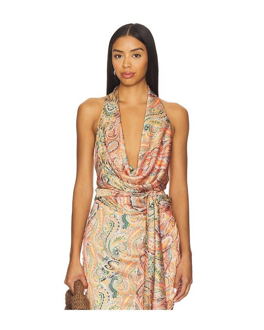 Nookie Multicolor Solana Halter Top