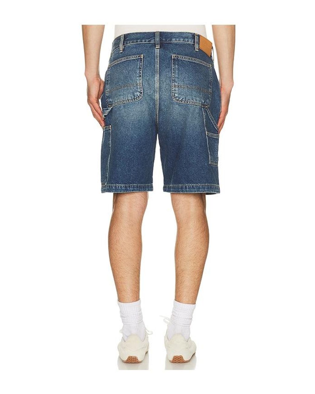 Corridor NYC Blue Denim Painter Short for men