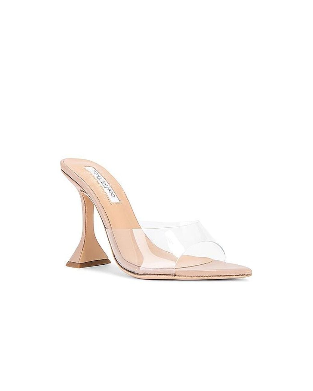 Tony Bianco White Marcel Mule