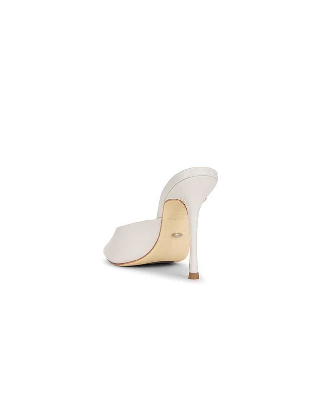 Tony Bianco White Sandra Mule