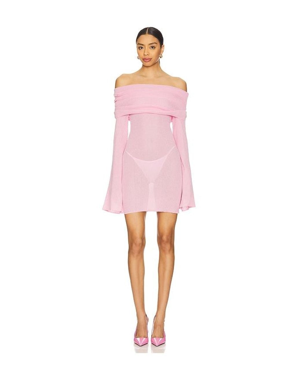 SER.O.YA Pink Galli Mini Dress