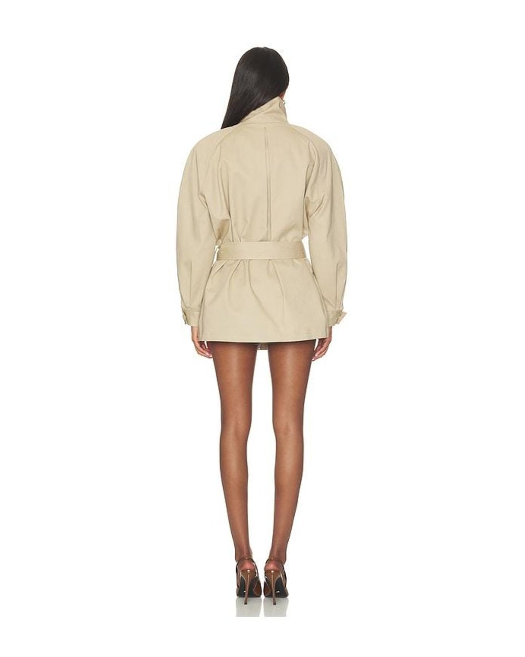 SER.O.YA Natural Camila Trench Jacket