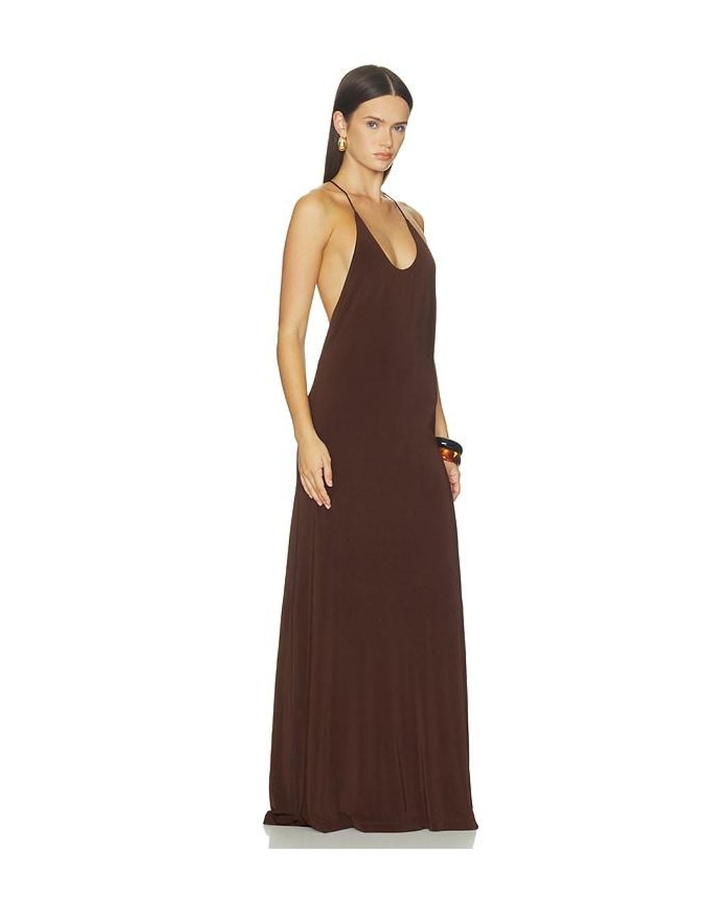 SRG Brown Thalia Maxi Dress