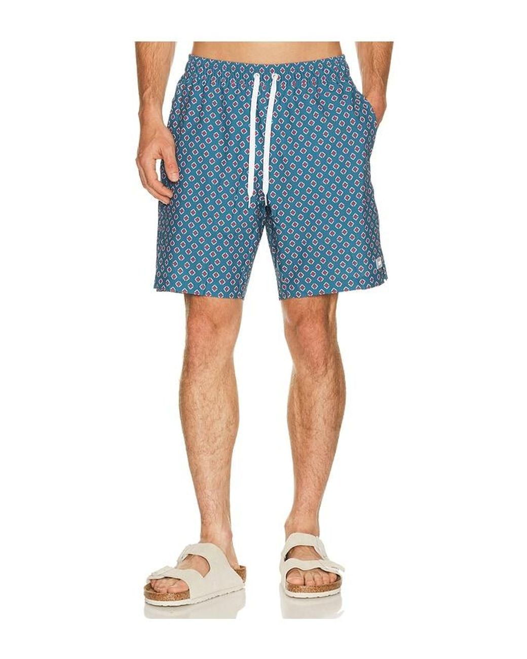 Rhone Blue 7.5 R&R Lined Trunk for men