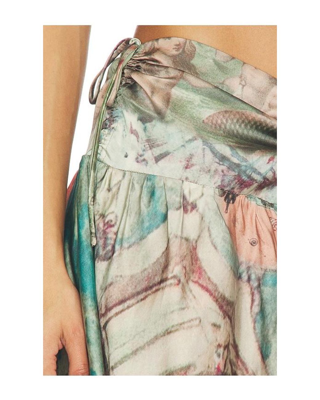Tyler McGillivary Green Cordelia Skirt