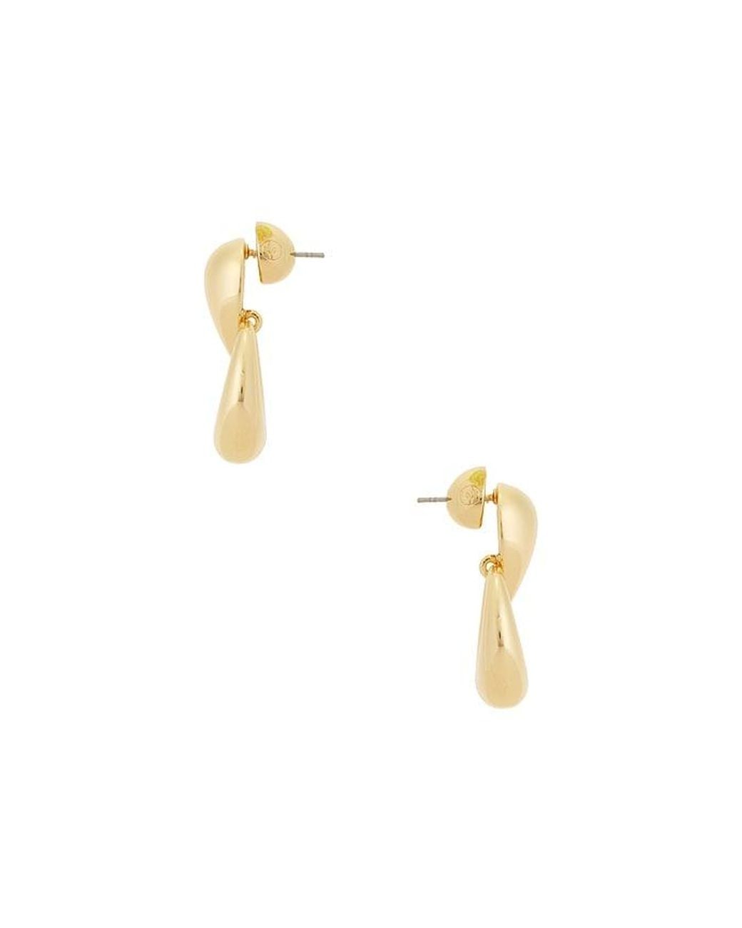 Ettika Metallic Mini Door Knocker Earrings