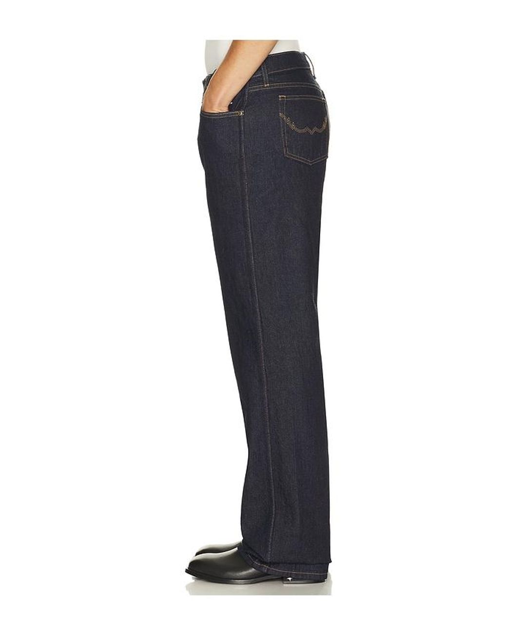 Austin Post Blue Outland Wide Cut Jean for men