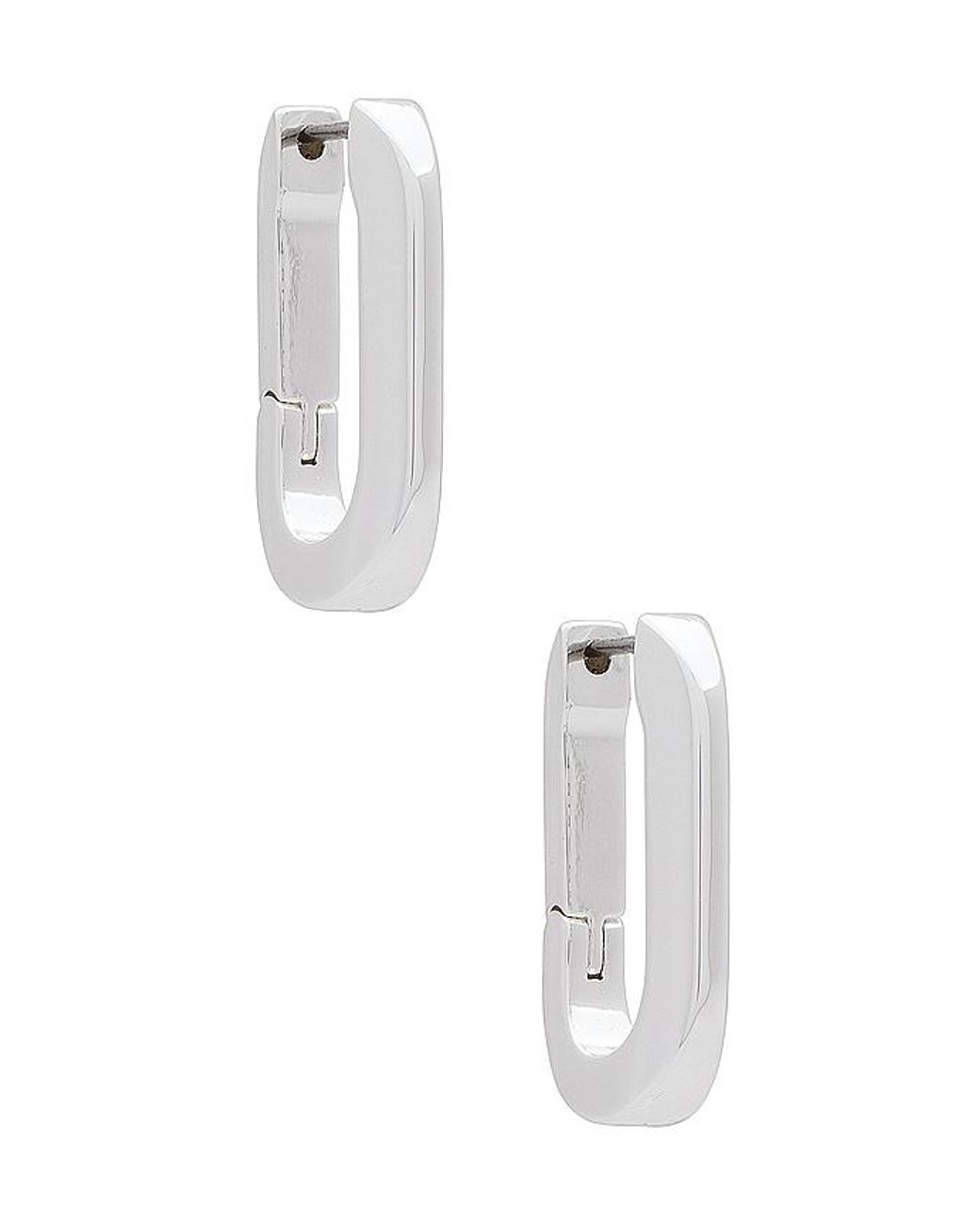 Jenny Bird White Ohrringe U-Link