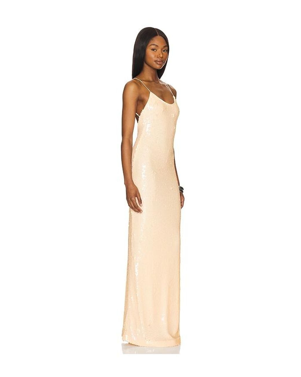 Lovers + Friends White Rachel Gown