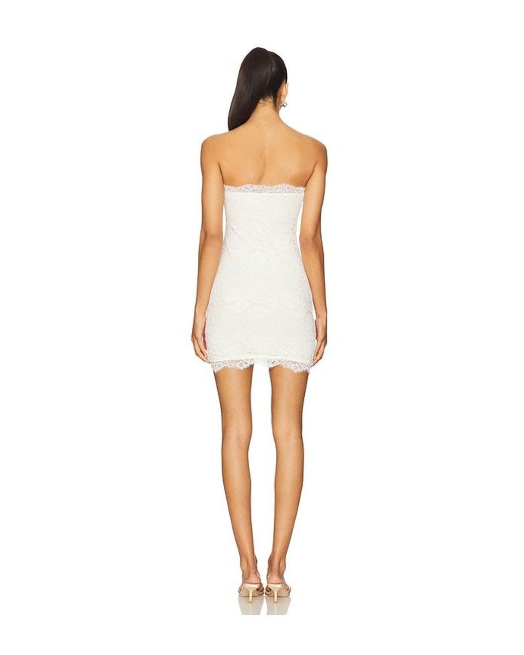 superdown White Kleid Chiara