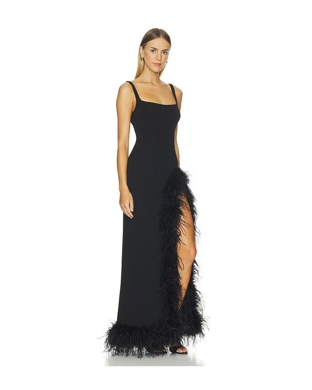 Lovers + Friends Black Cassia Gown