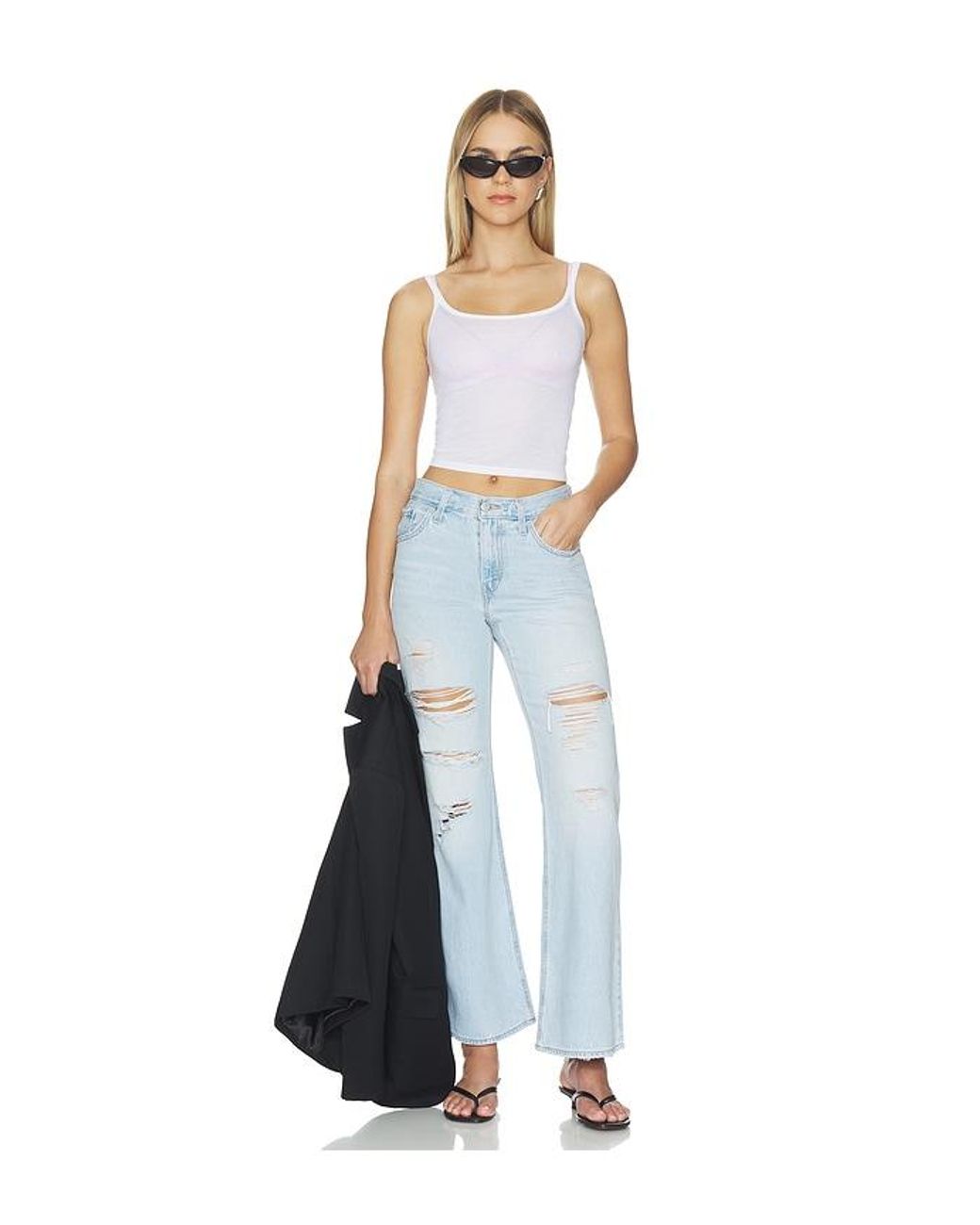 Levi's Blue Loose Boot
