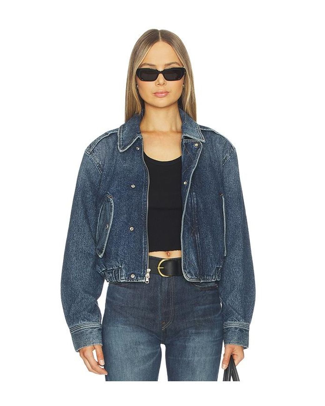Agolde Blue Shane Jacket