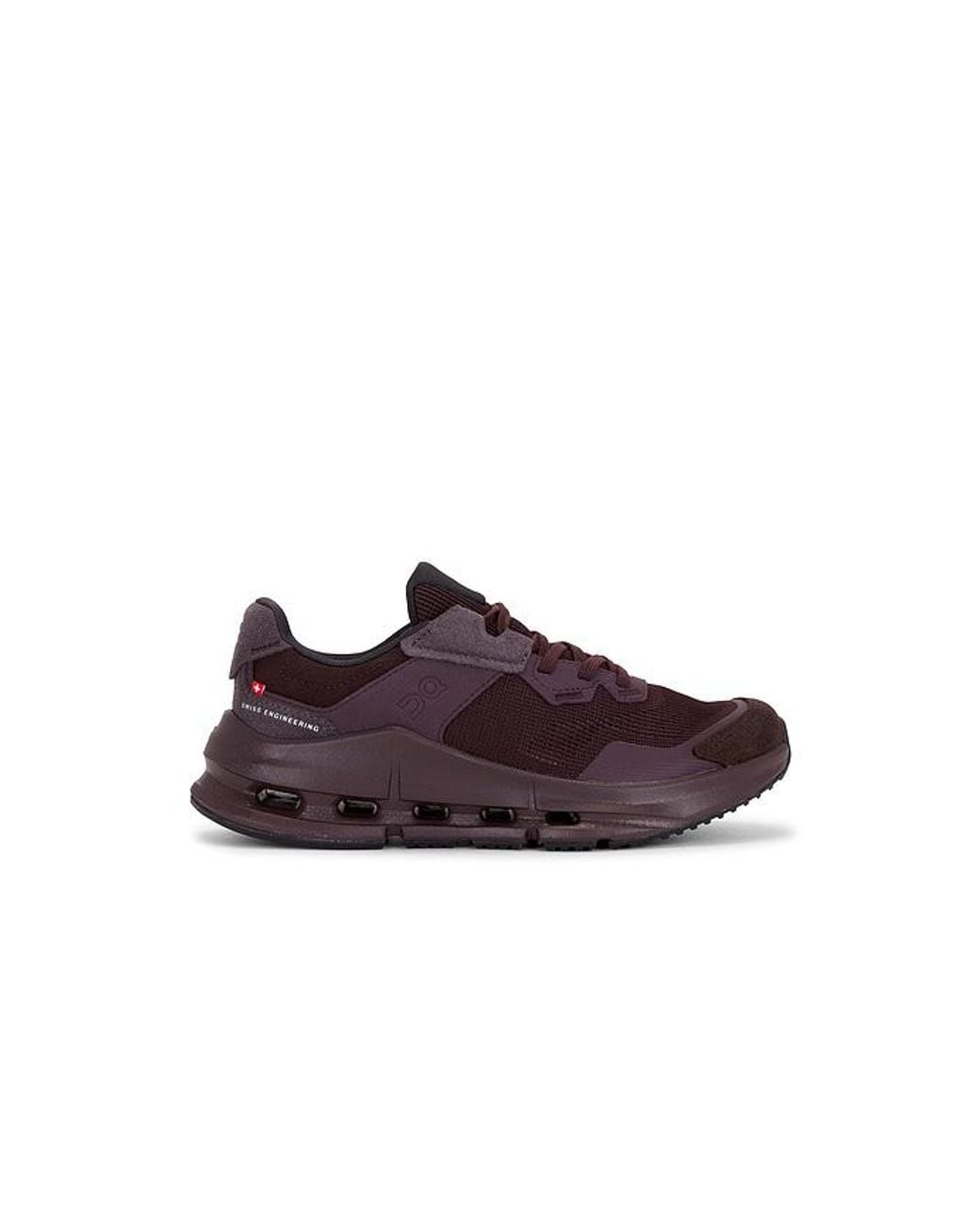 On Shoes Brown Cloudnova Rift Sneaker