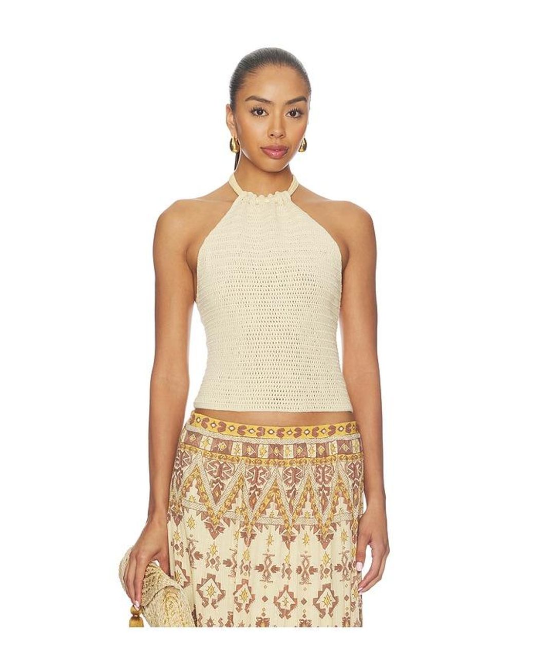 Ba&sh Natural Cedric Top