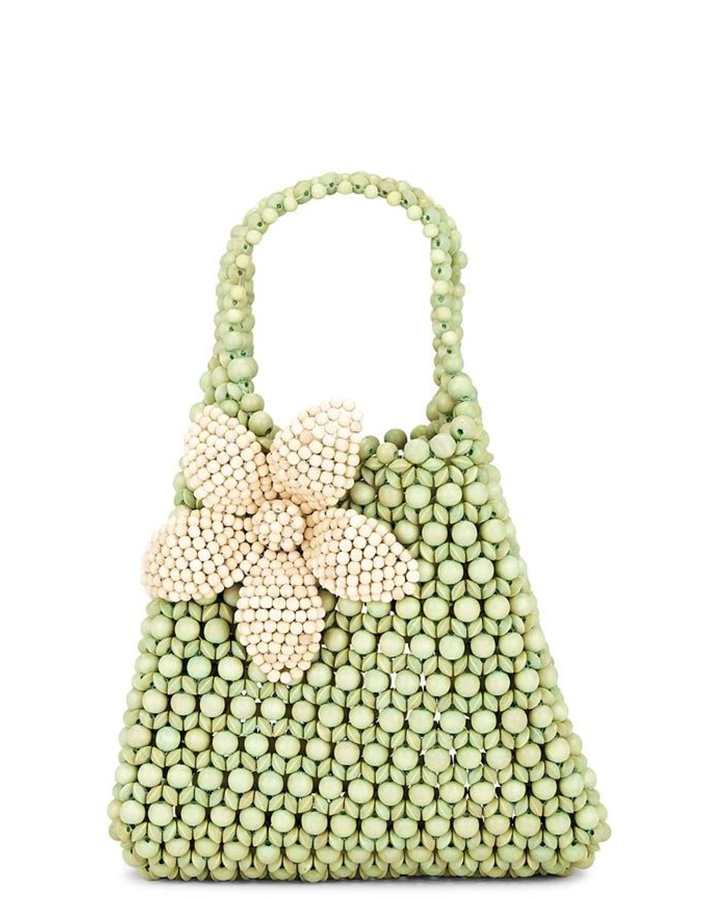 Aranaz Yellow Trapezoid Flora Bag