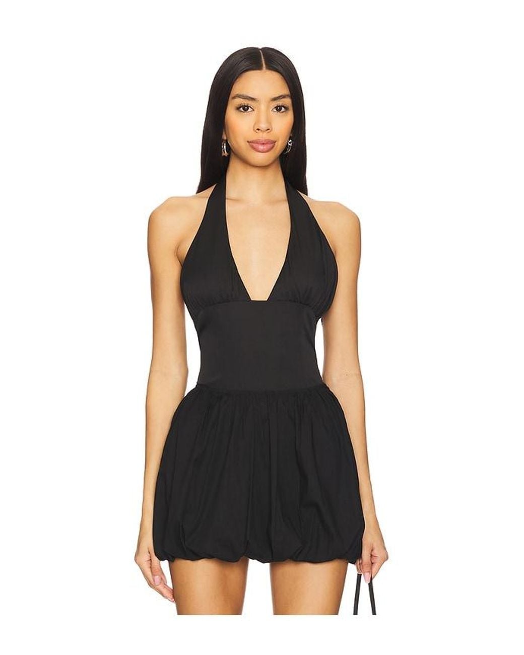 superdown Black Halter Top