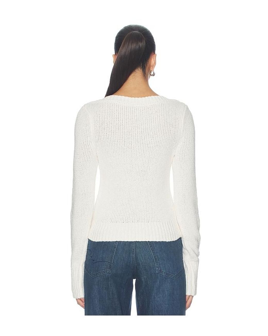 Free People Blue Mila Pullover