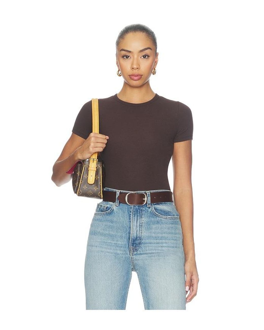 WAO Blue Rib Baby Tee