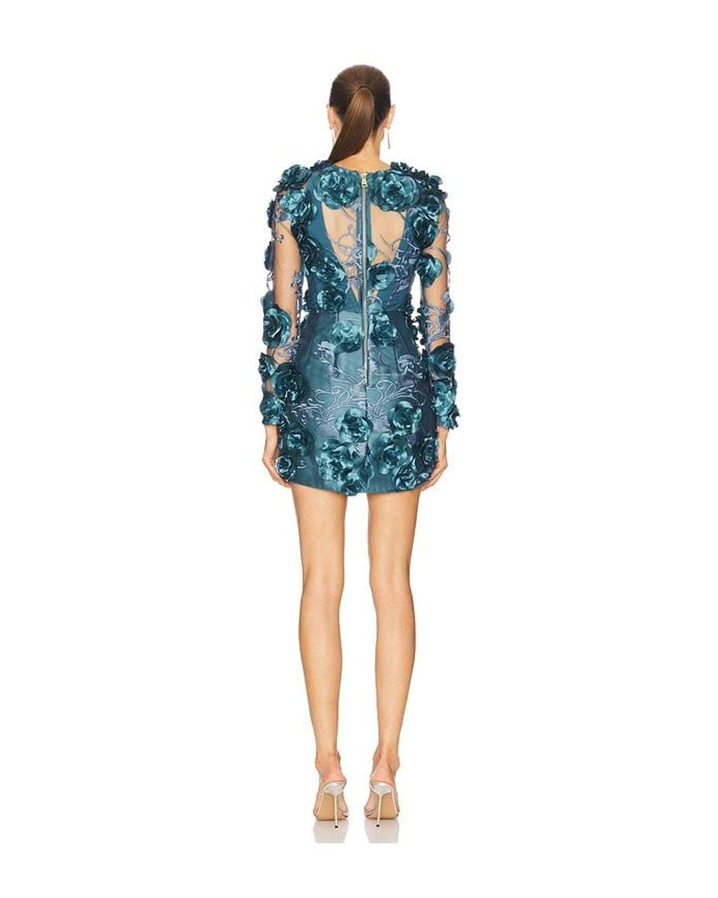 Zhivago Blue Aonia Mini Dress