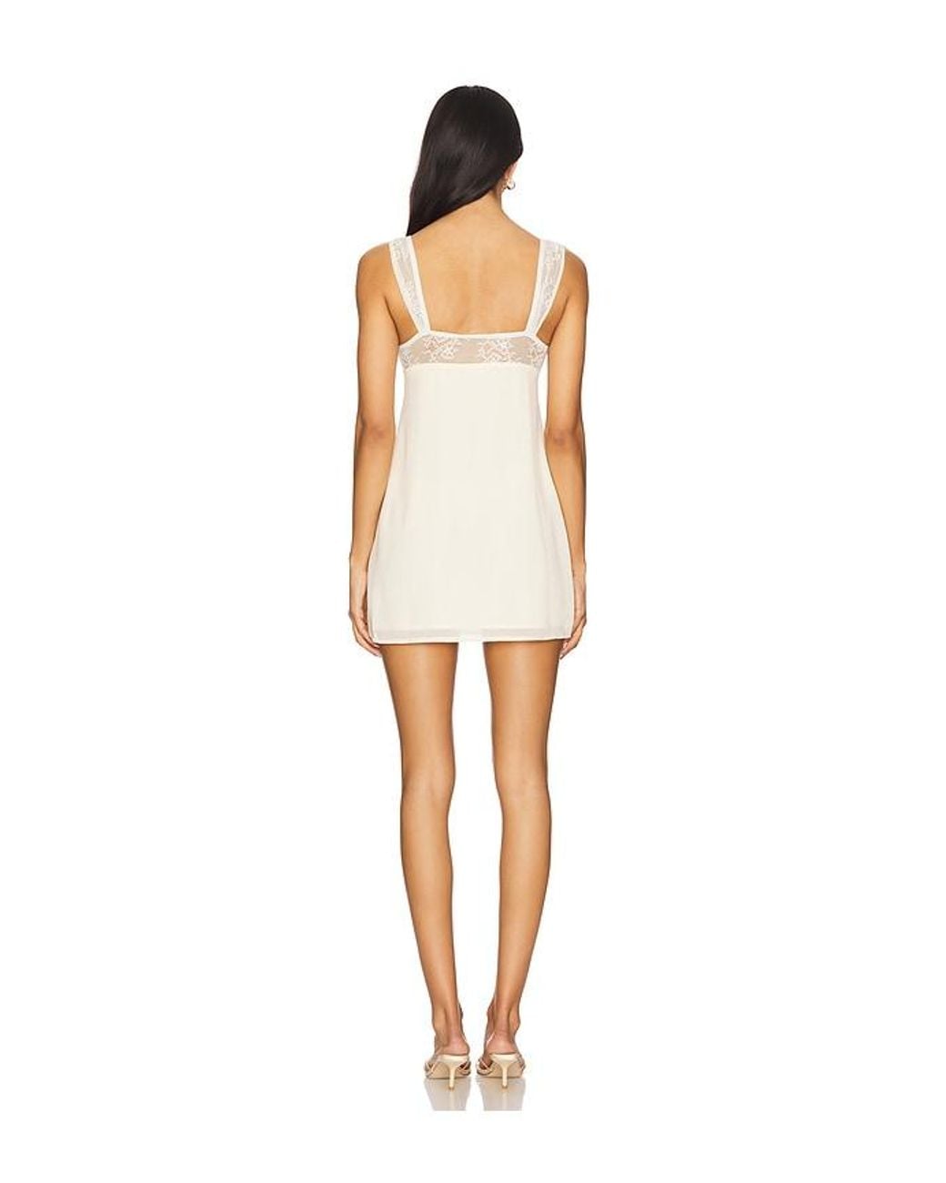 MORE TO COME White Ariele Baby Doll Dress