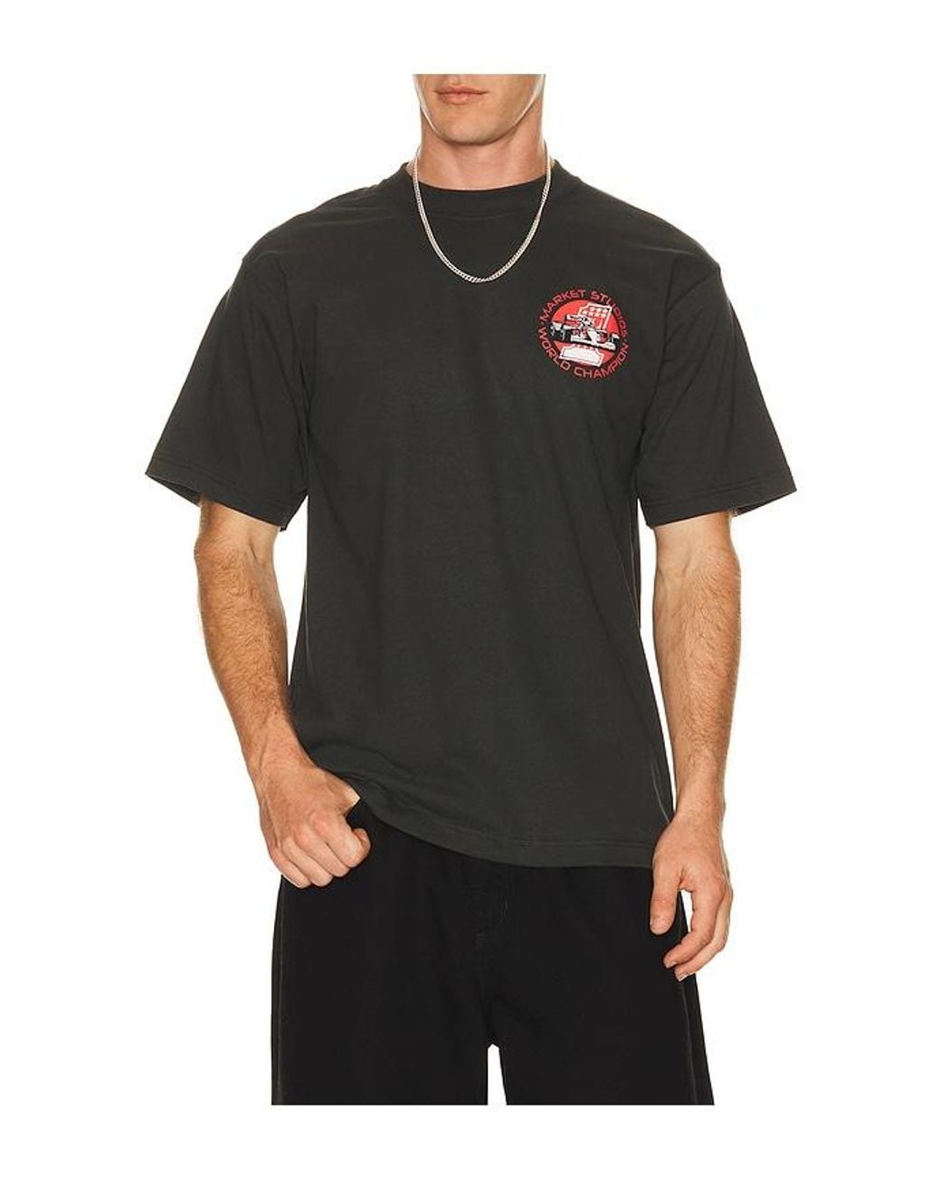 Market Black Have A Nice Race T-Shirt for men