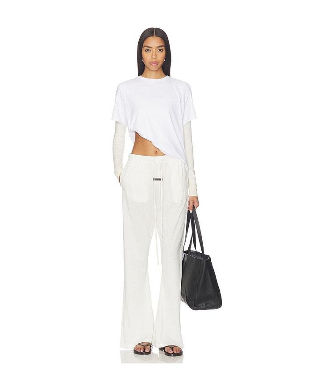 Fear Of God White Flare Pant