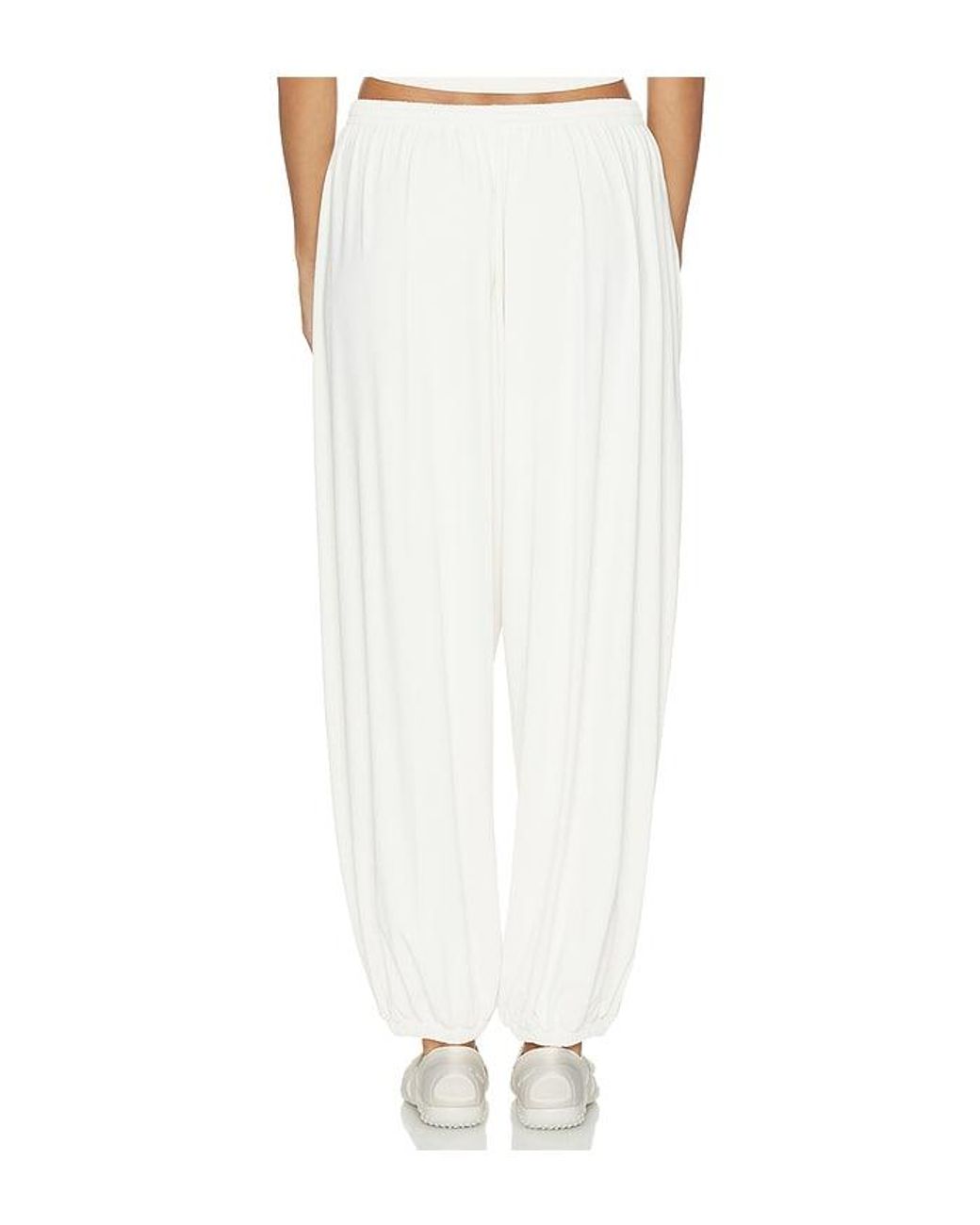 NikeSKIMS White Stretch Knit Harem Pants