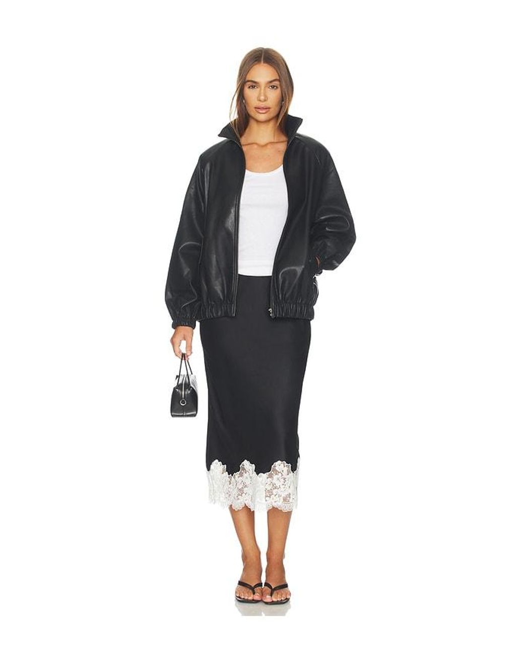 Astr Black Shantel Skirt