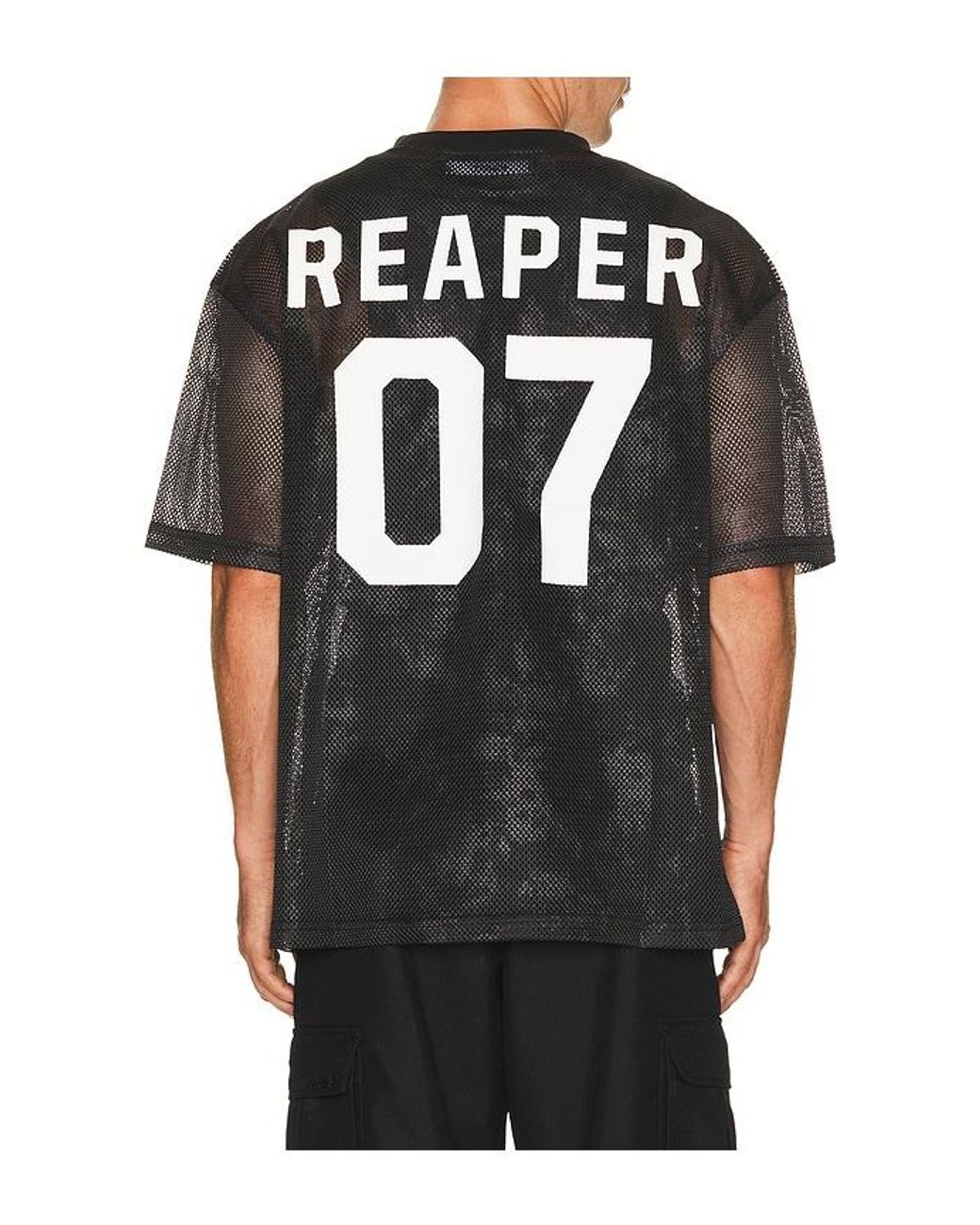 Memory Lane Black Camo Mesh Jersey Shirt for men