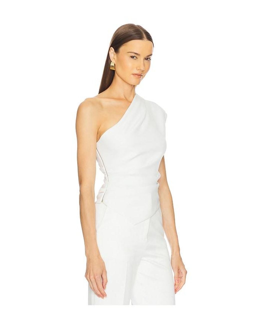 Et Ochs White Erin Top