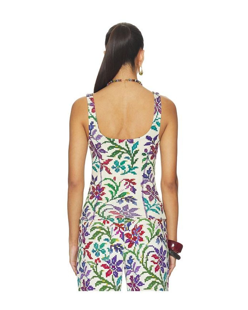 Siedres White Cali Top