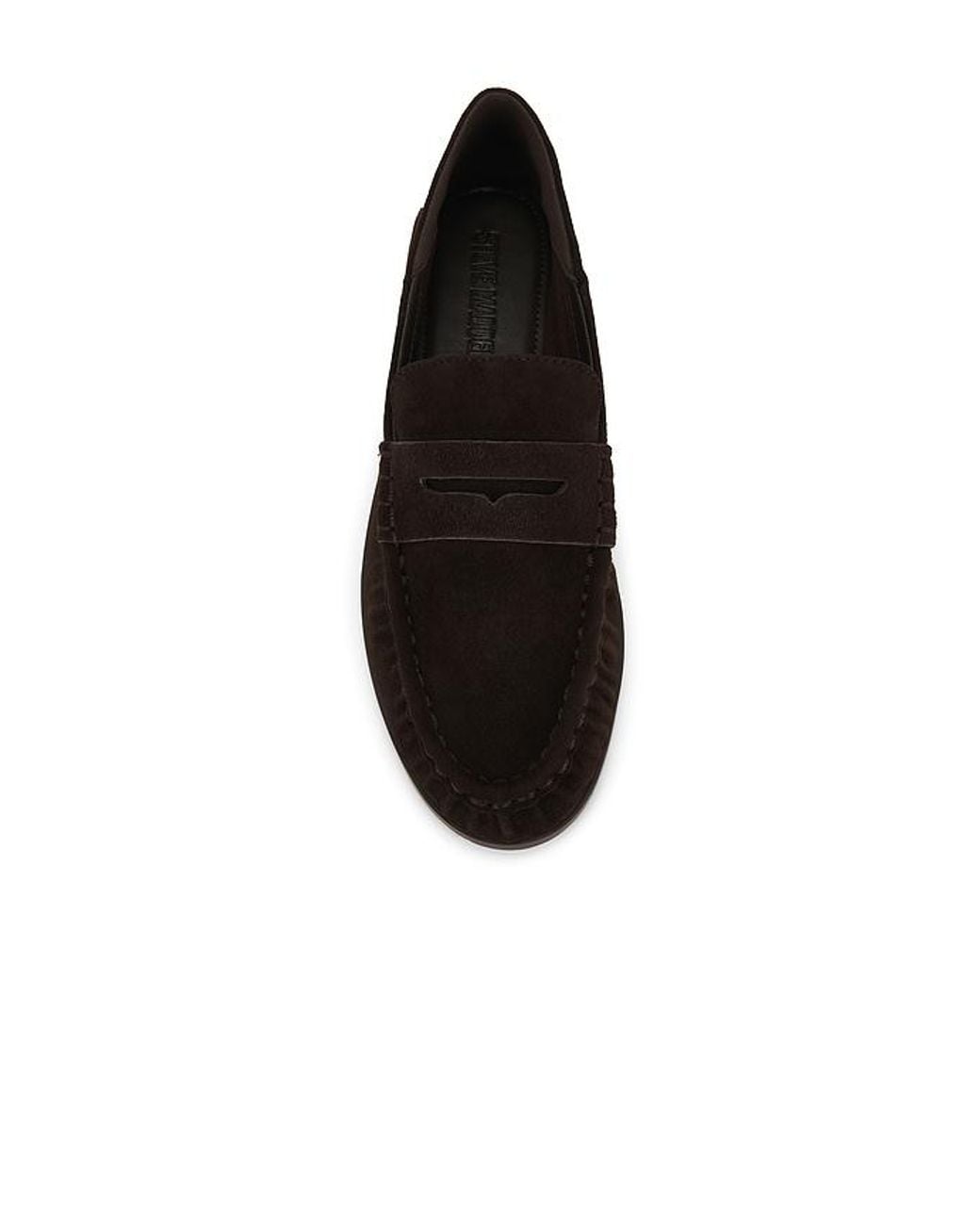 Steve Madden Black Loafers Stewart