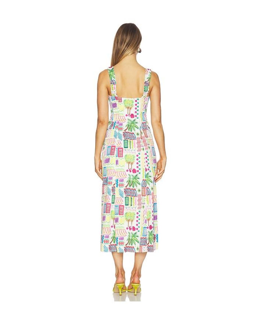 Celiab White Bunya Dress