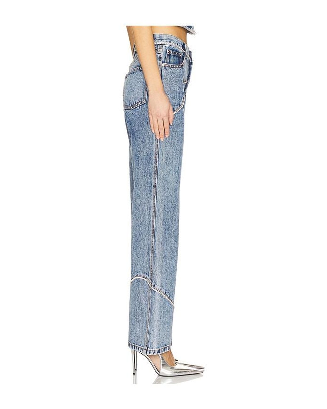 retroféte Blue Izzie Jeans