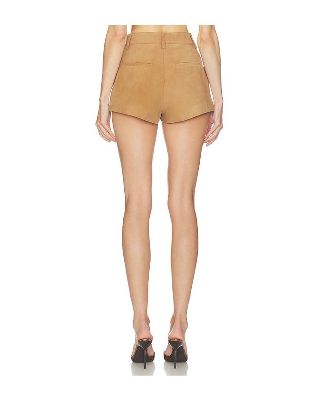 retroféte Natural Reyes Suede Short