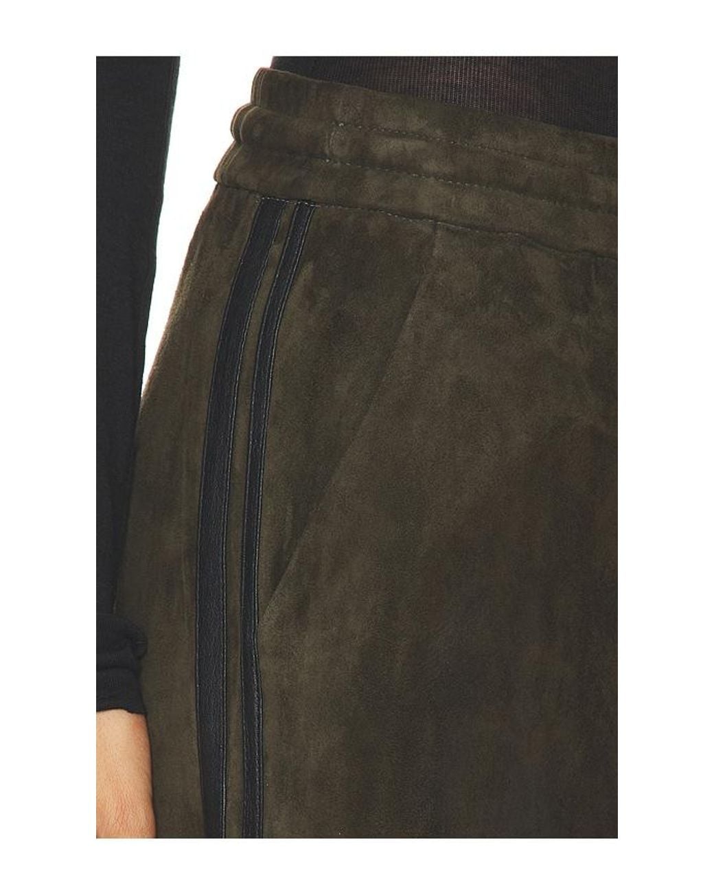 SPRWMN Black Baggy Athletic Sweatpants