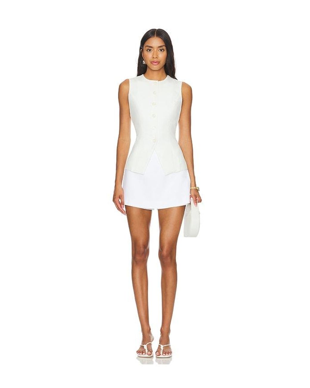 SNDY'S White X Revolve Emiliana Top