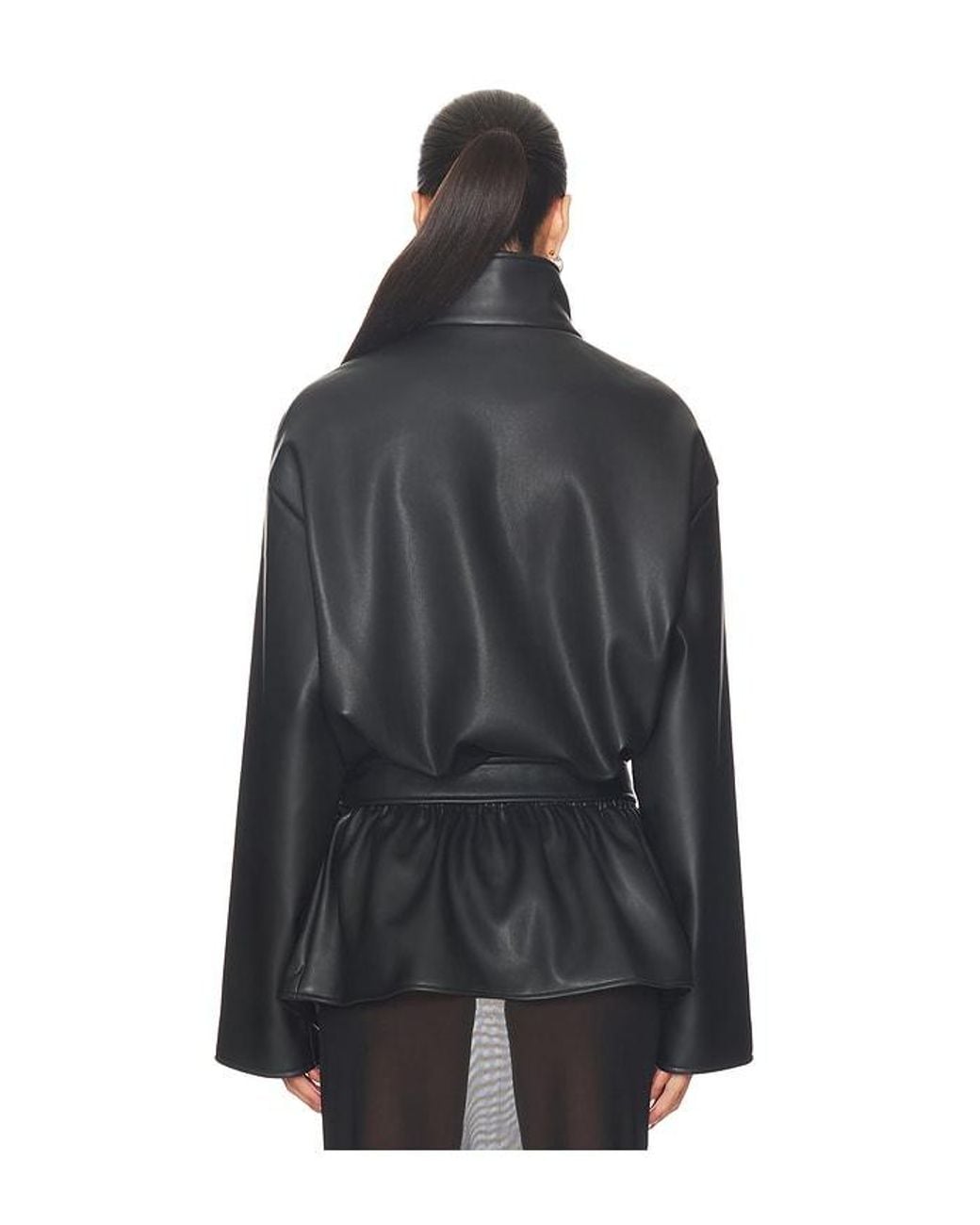 Lovers + Friends Black Isabela Faux Leather Jacket